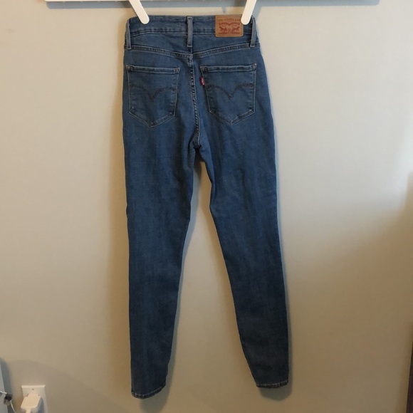 Levi’s 721 High Rise Skinny Women’s Jeans - Lapis Air/Light Wash - Picture 3 of 4